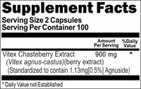 Private Label Vitex Chasteberry Standardized Extract 900mg 200caps Private Label 12,100,500 Bottle Price