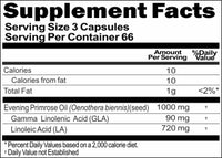 Private Label Evening Primrose Oil Concentrate 1000mg 200caps Private Label 12,100,500 Bottle Price