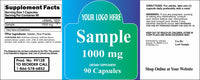 Private Label Stock Label 99128