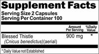 Private Label Blessed Thistle 900mg 200caps Private Label 12,100,500 Bottle Price