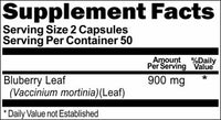 Private Label Blueberry Leaf 900mg 100caps Private Label 12,100,500 Bottle Price