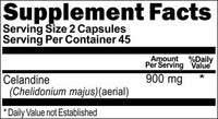 Private Label Celandine 900mg 90caps Private Label 12,100,500 Bottle Price