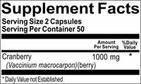 Private Label Cranberry 1,000mg 100caps or 200caps Private Label 12,100,500 Bottle Price