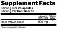 Private Label Deer Velvet Antler 900mg 180caps Private Label 12,100,500 Bottle Price