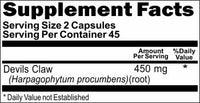 Private Label Devils Claw 900mg 90caps Private Label 12,100,500 Bottle Price