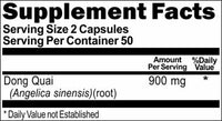 Private Label Dong Quai 900mg 100caps or 200caps Private Label 12,100,500 Bottle Price