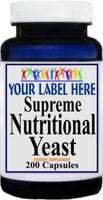Private Label Supreme Nutritional Yeast 200caps Private Label 12,100,500 Bottle Price