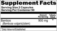 Private Label Bamboo 900mg 180caps Private Label 12,100,500 Bottle Price