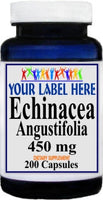 Private Label Echinacea Angustifolia Root 450mg 200caps Private Label 12,100,500 Bottle Price