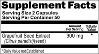 Private Label Grapefruit Seed Extract 900mg 100caps Private Label 12,100,500 Bottle Price