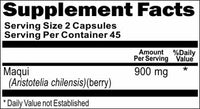 Private Label Maqui Berry 900mg 90caps Private Label 12,100,500 Bottle Price