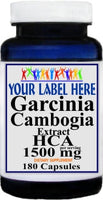 Private Label Garcinia Cambogia Extract HCA 1500mg 180caps Private Label 12,100,500 Bottle Price