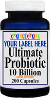 Private Label Ultimate Probiotic 100caps or 200caps Private Label 12,100,500 Bottle Price
