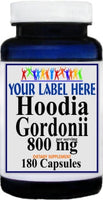 Private Label Hoodia Gordonii 800mg 180caps Private Label 12,100,500 Bottle Price