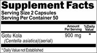 Private Label Gotu Kola 900mg 100caps Private Label 12,100,500 Bottle Price