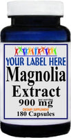 Private Label Magnolia Bark 900mg 180caps Private Label 12,100,500 Bottle Price