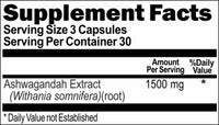Private Label Ashwagandha Extract 1500mg 90caps or 180caps Private Label 12,100,500 Bottle Price