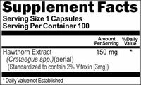 Private Label Hawthorn Standardized Extract 150mg 100caps Private Label 12,100,500 Bottle Price