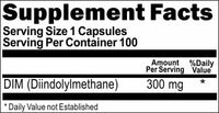 Private Label DIM 300mg 100caps or 200caps Private Label 12,100,500 Bottle Price