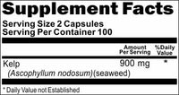 Private Label Kelp 900mg 200caps Private Label 12,100,500 Bottle Price