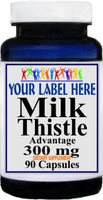 Private Label Milk Thistle Advantage 90caps Private Label 12,100,500 Bottle Price