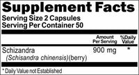 Private Label Schizandra 900mg 100caps Private Label 12,100,500 Bottle Price