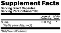 Private Label Suma 900mg 200caps Private Label 12,100,500 Bottle Price