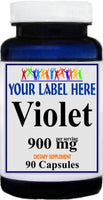 Private Label Violet 900mg 90caps Private Label 12,100,500 Bottle Price