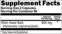 Private Label Witch Hazel Bark 900mg 180caps Private Label 12,100,500 Bottle Price