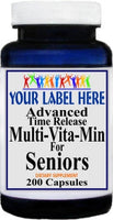 Private Label Advanced Multi-Vit-Min Seniors 200caps Private Label 12,100,500 Bottle Price