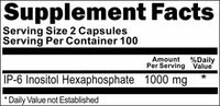 Private Label IP-6 Inositol Hexaphosphate 1000mg 200caps Private Label 12,100,500 Bottle Price