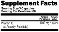 Private Label Vitamin C 1000mg 200caps Private Label 12,100,500 Bottle Price