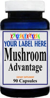 Private Label Mushroom Advantage 90caps Private Label 12,100,500 Bottle Price