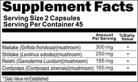 Private Label Mushroom Advantage 90caps Private Label 12,100,500 Bottle Price