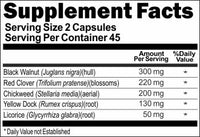 Private Label Advanced Parasite Cleanse 90caps Private Label 12,100,500 Bottle Price