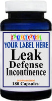 Private Label Leak Defense Incontinence 90caps or 180caps Private Label 12,100,500 Bottle Price