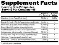 Private Label Menopause Complete 90caps Private Label 12,100,500 Bottle Price