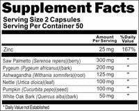 Private Label Prostate Advantage 100caps or 200caps Private Label 12,100,500 Bottle Price