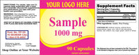 Private Label Stock Label 99125