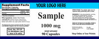 Private Label Stock Label 99129