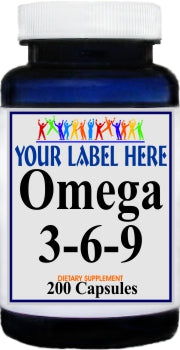 Private Label Omega 3-6-9 200caps Private Label 12,100,500 Bottle Price