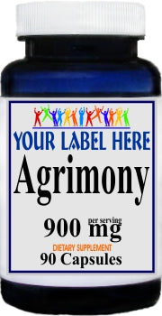 Private Label Agrimony 900mg 90caps Private Label 12,100,500 Bottle Price