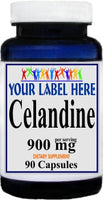 Private Label Celandine 900mg 90caps Private Label 12,100,500 Bottle Price