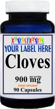 Private Label Cloves 900mg 90caps Private Label 12,100,500 Bottle Price