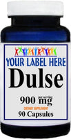 Private Label Dulse 900mg 90caps Private Label 12,100,500 Bottle Price