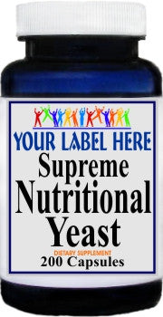 Private Label Supreme Nutritional Yeast 200caps Private Label 12,100,500 Bottle Price