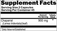 Private Label Chaparral 900mg 90caps Private Label 12,100,500 Bottle Price