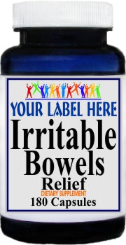 Private Label Irritable Bowels Relief 180caps Private Label 12,100,500 Bottle Price