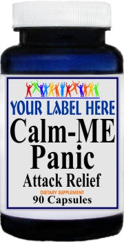 Private Label Calm-Me Panic Attack Relief 90caps Private Label 12,100,500 Bottle Price