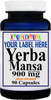 Private Label Yerba Mansa 900mg 90caps Private Label  12,100,500 Bottle Price